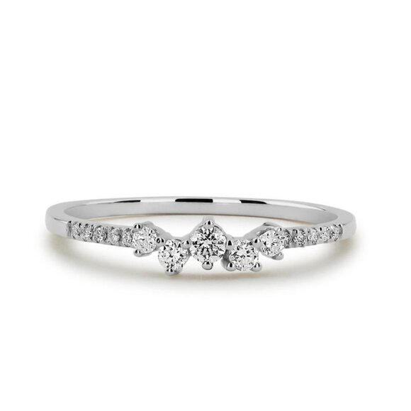 🎁 Minimalist 925 Silver Plated Eternal Ring for Women, VIP166 - Picture 1 of 3